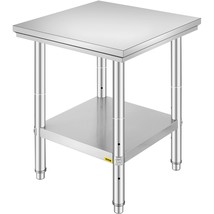 Stainless Steel Commercial Kitchen Work Food Prep Table 24&quot;x 24&quot; - $87.11