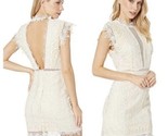 Free People Honey Mini Dress Ecru Lace Ivory Cream Size 0 NWT New With Tags - £24.28 GBP