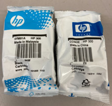 Genuine OEM HP 305 Black (3YM61A) &amp; HP 300 Tri-color (CC643E) - New/Sealed - $276.39 MXN