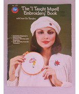 VTG 1975 I Taught Myself Embroidery Book 110 Transfers Mushrooms Anthrop... - $687.78 MXN
