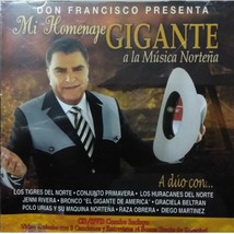 Don Francisco Presenta Mi Homenaje Gigante Musica Nortena CD &amp; DVD - £5.55 GBP