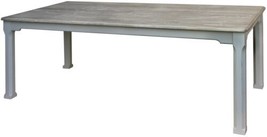 Dining Table Trade Winds Harborton Traditional Antique Painted Gray Paint - £2,147.49 GBP