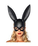 Halloween Black Bunny Mask - £7.95 GBP