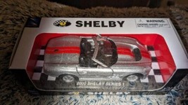 New Ray City Cruiser Collection 1:32 Scale 2000 Shelby Series 1 Diecast Car - £23.18 GBP