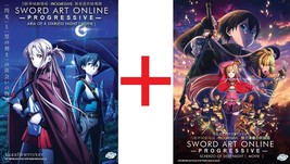 ANIME DVD~Sword Art Online:Progressive 1+2(The Movie)Sottotitoli in inglese... - £26.29 GBP