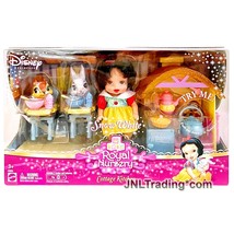 Year 2007 Disney Princess Royal Nursery 4 Inch Doll - Cottage Kitchen Snow White - $54.99