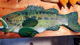 &quot;Largemouth Bass&quot;, 2024 New Left Face, 25-37ish inches, Order Upon Reque... - $183.15