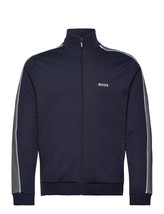 Hugo Boss men&#39;s tracksuit jacket in Dark Blue - $147.00