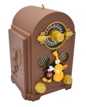 Hallmark Christmas Ornament 2021 Mickey Mouse Vintage Radio, Musical with Light - £26.58 GBP