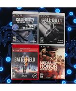 Lot of PS3 Games Call of Duty Ghosts Black Ops II, Battlefield 3, Warfig... - €27,51 EUR
