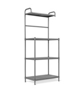 4-Tier Baker&#39;s Rack Stand Shelves Kitchen Storage Rack Organizer - Color... - $111.20 CAD