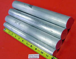 1 Pc Of 1&quot;,1-1/4&quot;, 1-1/2&quot;&amp; 1-5/8&quot;x 12&quot; Aluminum Round Rod Assortment 6061 Bar St - £83.03 GBP