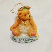 Cherished Teddies Baby&#39;s 1st Christmas 1995 Enesco P Hillman 141240 2&quot; Angel - £15.73 GBP