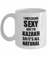 Sexy Kazakh Mug Funny Gift For Husband Wife Bf Gf Kazakhstan Pride Novel... - £13.38 GBP+