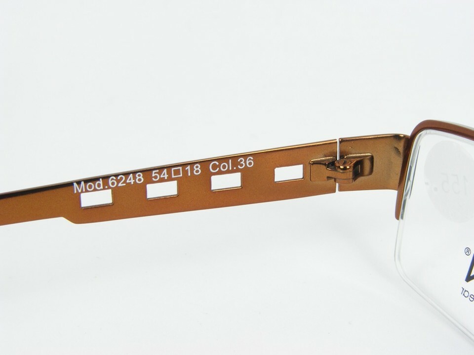 YAN by BoDe 6248 36 BLACK /BRONZE EYEGLASSES GLASSES FRAME 54-18-135mm Germany Item image 9
