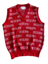 US Open Golf Sweater Vest 1987 Mens Size M Medium Olympic Club Design Re... - $20.00