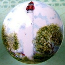 Ceramic knob Light House Lighthouse Cape May NJ - £3.57 GBP