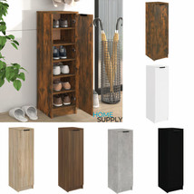 Modern Wooden Narrow Home Hallway Shoe Storage Cabinet Unit Organiser Ra... - £62.51 GBP+