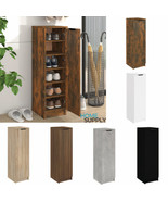 Modern Wooden Narrow Home Hallway Shoe Storage Cabinet Unit Organiser Ra... - £61.44 GBP+