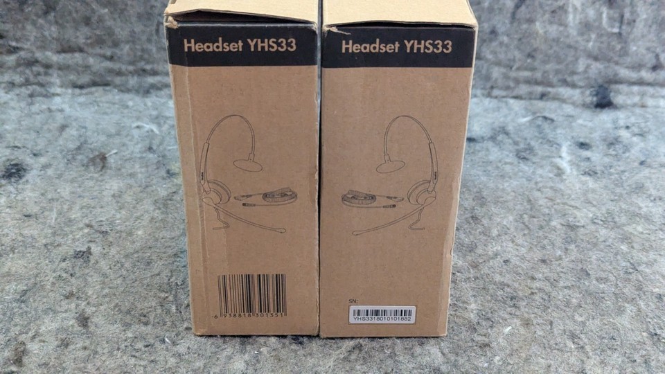 2 x Yealink YHS33 Enhanced Noise Canceling Over-The-Head Style Headset Item image 14