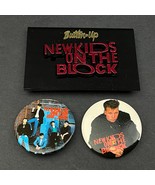 New Kids On The Block NKOTB Lot of 3 1.5&quot; Button Pin DONNIE Wahlberg, Ba... - $183.76 MXN