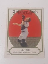 Joe Mauer Minnesota Twins 2005 Topps Cracker Jack Mini Card #36 - £0.76 GBP