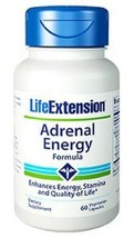 MAKE OFFER! 3 Pack Life Extension Adrenal Energy Formula 60 caps - £42.47 GBP