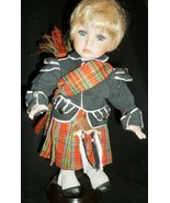 CHARMING SCOTLAND DOLL FROM DUCK HOUSE HEIRLOOM DOLLS 10&quot; - $4.00