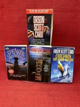 Boxed Set of 3 Orson Scott Card Books Beyond the Ender&#39;s Game Xenocide Speaker - $29.65