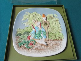 Scenes from Beatrix Compatible with Potter Collector Plate Nib Beswick 7 1/2&quot; - £97.12 GBP