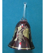 CZECH/BOHEMIAN CRYSTAL GLASS GOLD RED RUBY CANDY DISH BELL DECANTER PICK 1 - $35.63+