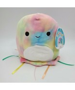 NEW Exclusive Squishmallow Tie Dye Janet Jellyfish 7&quot; Plush Toy KellyToy - $15.98