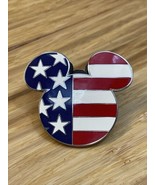 Vintage 2002 Disney USA Stars and Stripes American Flag Mickey Pin KG JD - £11.65 GBP