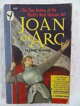 Frances Winwar JOAN OF ARC Bantam Books 1948 Ingrid Bergman Movie Tie-In [Hardco - £30.37 GBP