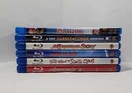 Lot of 6 - Blu-Ray DVDs Christmas Movie Night Bundle - XMAS01 - £27.83 GBP