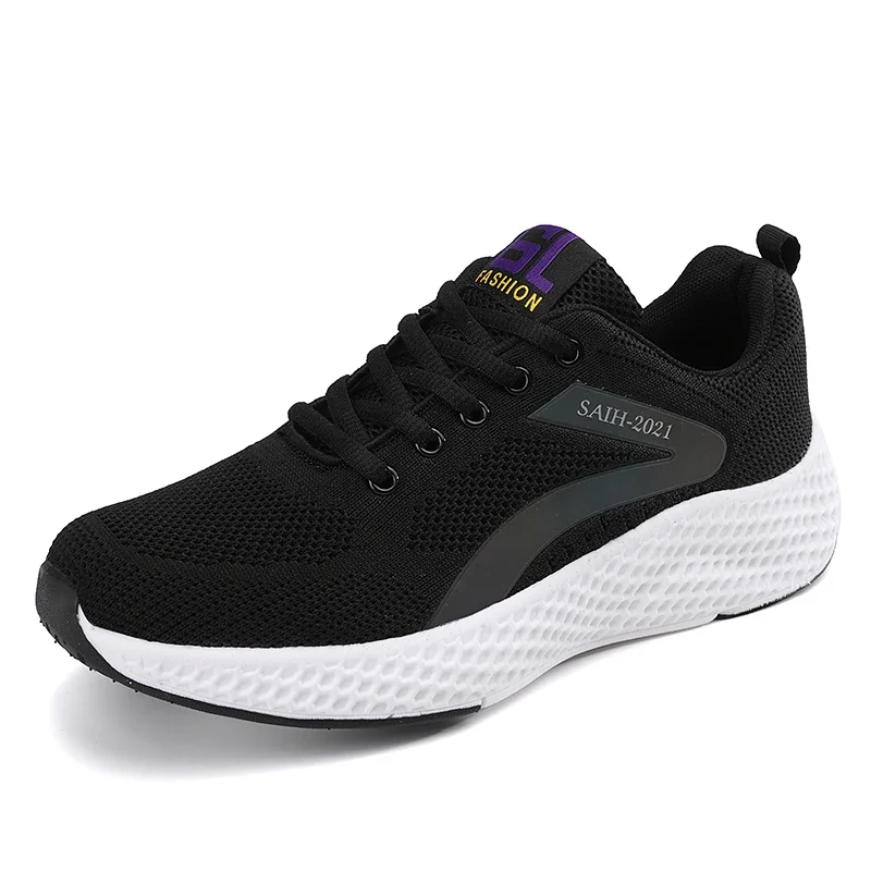 Fashion Reflective Design Athletics Running Shoes Women Breathable Soft Casual S - £136.93 GBP