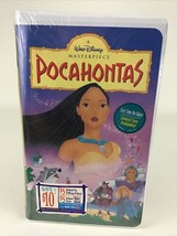 Walt Disney Masterpiece Pocahontas VHS Tape Sealed Vintage Animated Clas... - £14.99 GBP