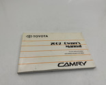 2002 Toyota Camry Owners Manual OEM E02B26026 - $14.84