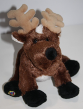 Webkinz Reindeer 8" HM137 Stuffed Animal Christmas Plush Soft Toy No Cod... - $11.35