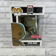 Funko Pop! Iron Man Vaulted Target Exclusive Marvel 80 Years Patina Figu... - $11.71