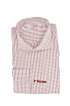 POGGIANTI 1958 Mens Checked Long Sleeve Shirt Slim 100% Cotton Multi Siz... - $48.58