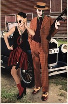 Al Abbazia SIGNED Mixed Media DC Art Print ~ Joker &amp; Harley Quinn Bonnie &amp; Clyde - £23.52 GBP
