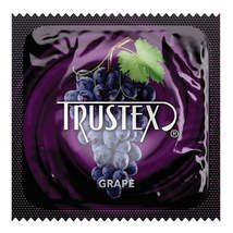 Trustex Flavored Condom-Grape (Bulk). - $18.99 MXN