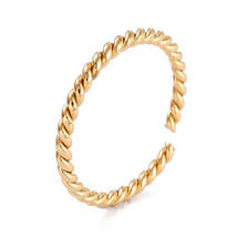 Golden Twist Cuff Ring - £7.15 GBP+