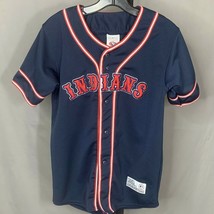 Cleveland Indians Baseball Jersey Youth L 12-14 Guardians True Fan MLB Genuine - $26.18