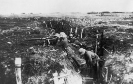 German Machine Gunners in Trench - 8x10 World War I Photo WWI - £6.93 GBP