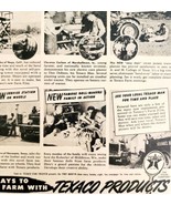 1947 Texaco RKO Pathe Farm News Movie Advertisement Gas And Oil DWNN16 - $40.83 CAD
