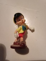 Vintage Disney Mini Miniature Cake Topper Pinocchio  - £11.54 GBP