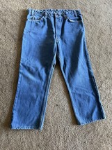 Levis 508 Orange Tab Vintage Blue Jeans Denim Pants Men&#39;s Size 36x24.5 - £61.25 GBP