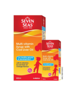 SevenSeas Multivitamin Syrup with Cod Liver Oil 500ml + FREE 100ml (New ... - £47.88 GBP